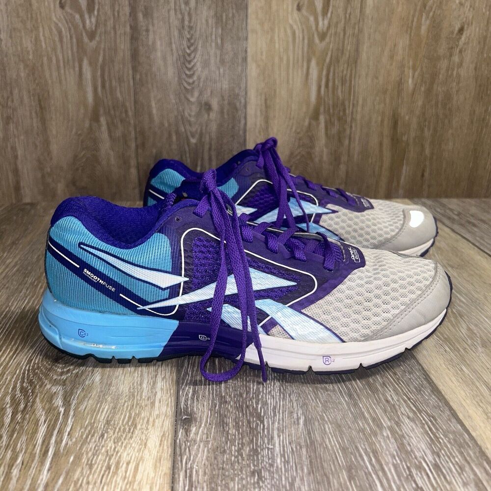 Reebok Women's US Size 8 Jogging Running Sneaker Shoes Purple Blue Gray